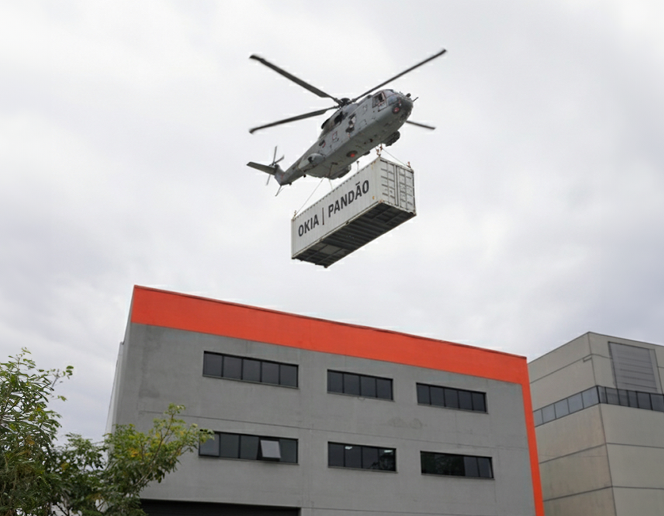 Centro de distribuição da Okia Importadora